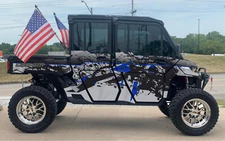 Wrap Graphics Kits VINYL DECALS Sticker Black Camo 2020+ Can-Am  Defender D 3