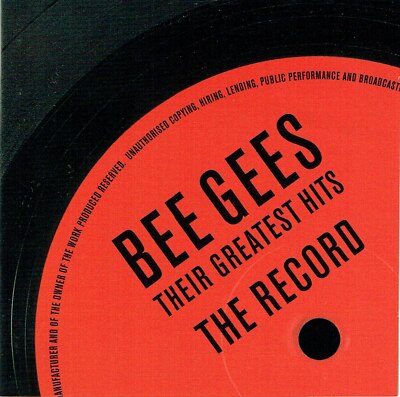 (2 HDCD's) Bee Gees - Their Greatest Hits - The Record - Saved By The Bell,Jumbo