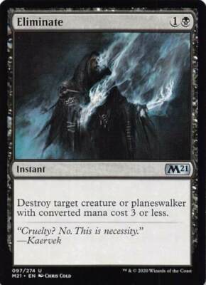 4 Eliminate - 4x x4 M/NM - Core Set 2021 - SPARROW MAGIC - mtg - 