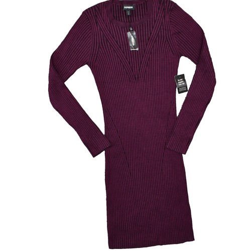 knee length dresses for ladies Fade Together Metallic Ombre Sweater Dress – VICI main image 0