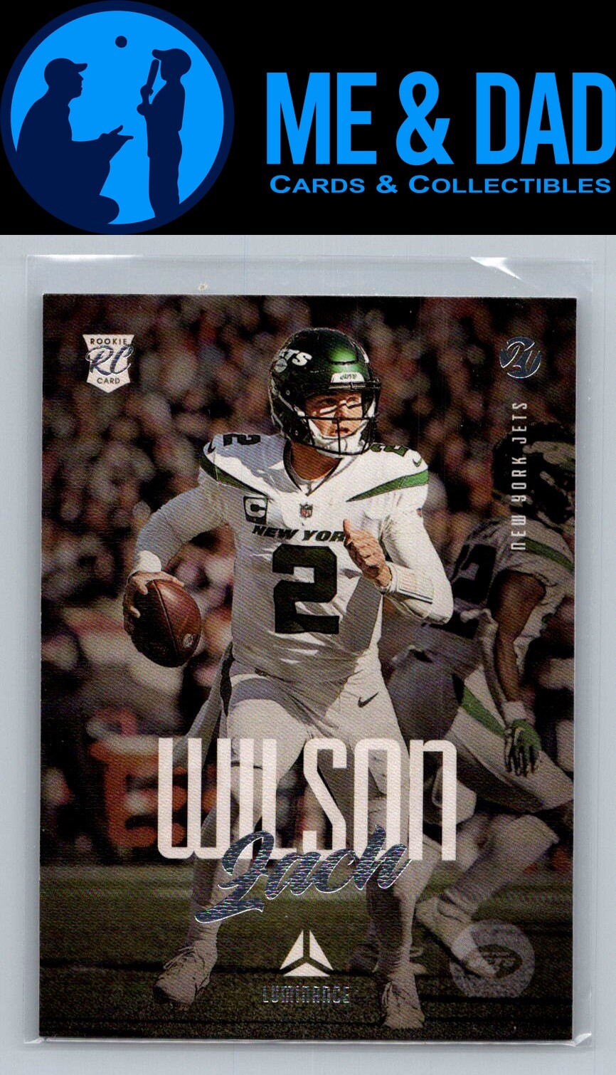 2021 Panini Chronicles #202 Zach Wilson Luminance Update Rookies