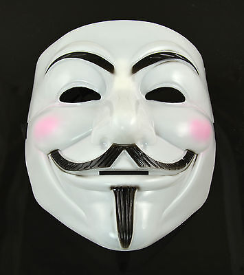 Pink V For Vendetta Face Mask Guy Fawkes Halloween Party Masquerade Anonymous Pink V For Vendetta Face Mask Guy Fawkes Halloween Party Masquerade Anonymous
