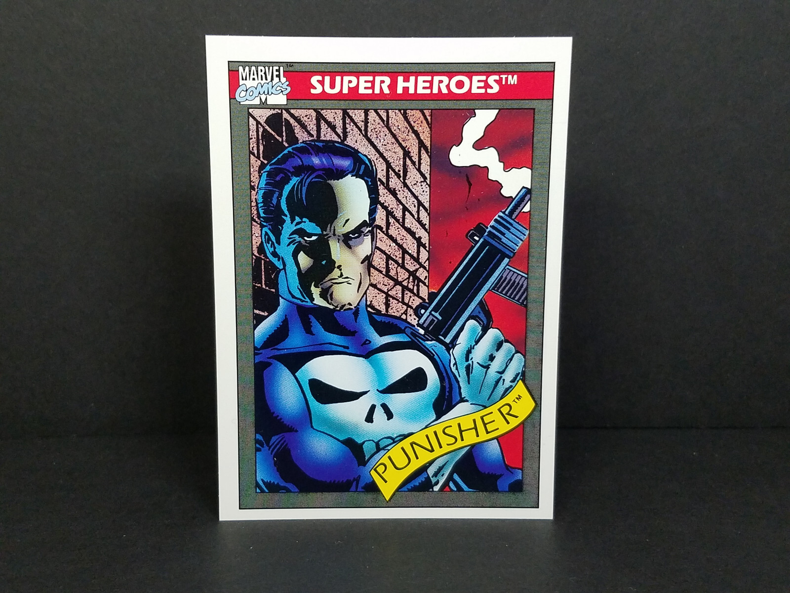 1990 Impel Marvel Universe #47 Punisher - Premier Edition, Hot!!, Nice!!