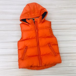 orange bubble vest