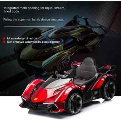 Chargeable Four-Wheel Drive 12V Car for Kids Boys and Girls