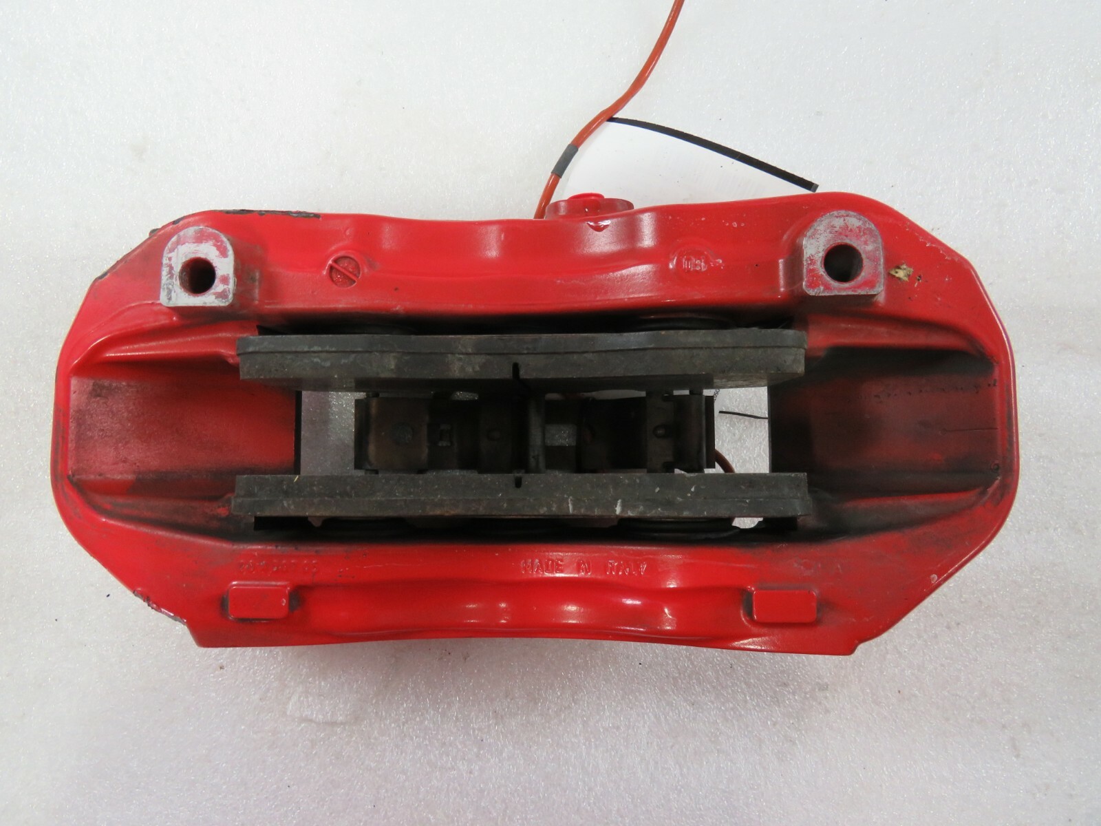 Ferrari California, LH, Left Front CCM Brake Caliper, Red, Used, P/N 251510