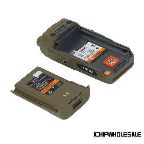 VR-N76 Walkie Talkie VHF UHF FM AM Wodoodporne radio Bluetooth Pozycjonowanie GPS - Zdjęcie 8 z 8
