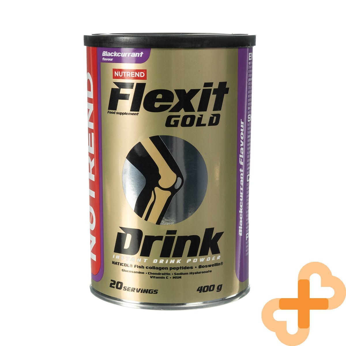 NUTREND FLEXIT GOLD DRINK Joint Health Supplement 400g Powder Black Currant