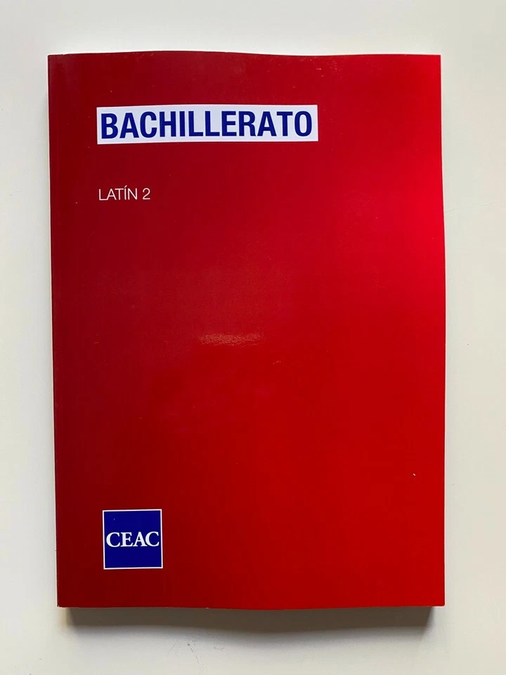 2 LIBROS DE LATÍN  - libros del curso de CEAC bachillerato  - Imagen 2 de 2