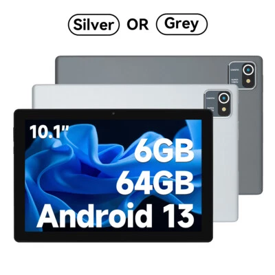 AEEZO 2025 Android 13 Tablet 64GB ROM 10 inch WiFi 5000mah Dual Camera Touch WIFI HD