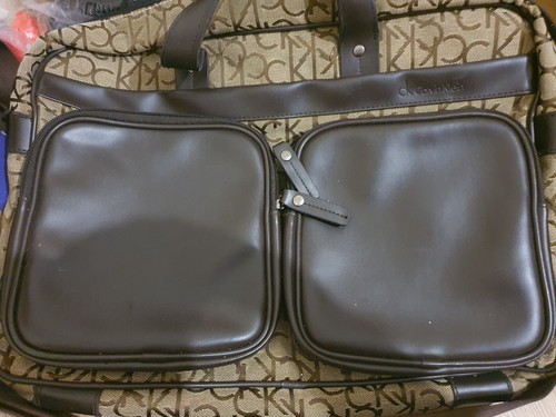Calvin Klein CK Blended Fabric Bag With Laptop Sleeve(New MRP £185)Very Good Con - Picture 2 of 3