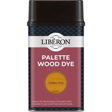 Image of LIBERON PALETTE WOOD DYE GOLDEN PINE 500ML
