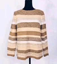 Liz Claiborne Vintage Neutral Knit Sweater