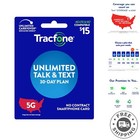 Unlimited Talk & Text Plan - 30 Days for $15 with Nationwide Coverage