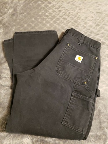 Vintage Black Carhartt Double Knee 