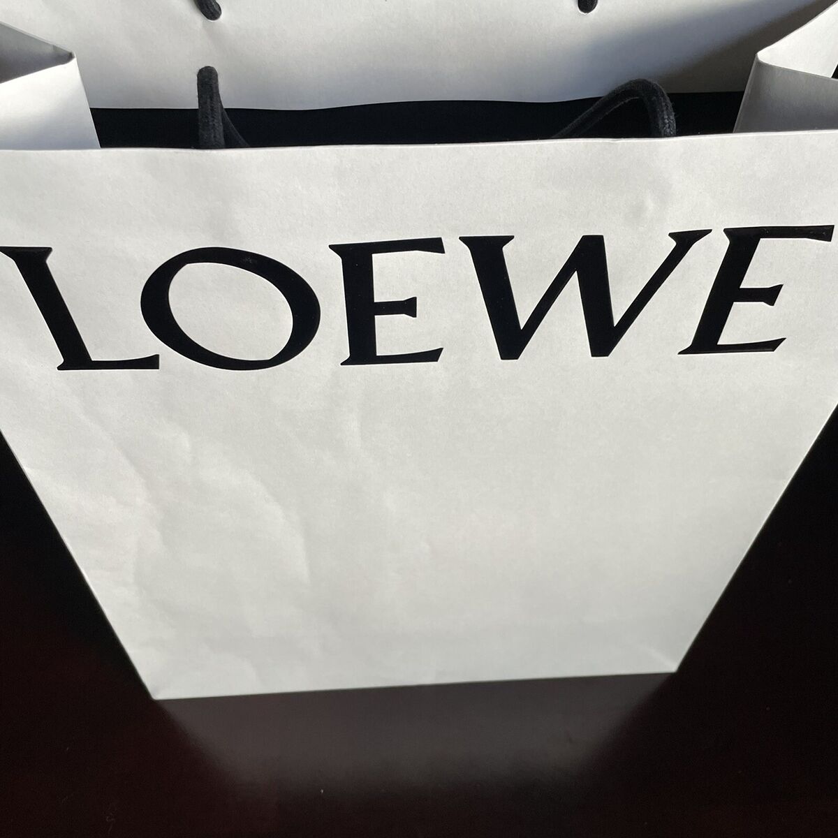 LOEWE LARGE WHITE PAPER SHOPPING BAG - 100% AUTHENTIC from LOEWE LARGE WHITE PAPER SHOPPING BAG - 100% AUTHENTIC from