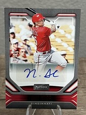 2020 Panini Chronicles Playbook Auto NICK SENZEL #PA-NS Cincinnati Reds 24/50