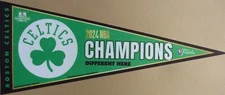 2024 NBA Champions Boston Celtics Classic  Team Pennant