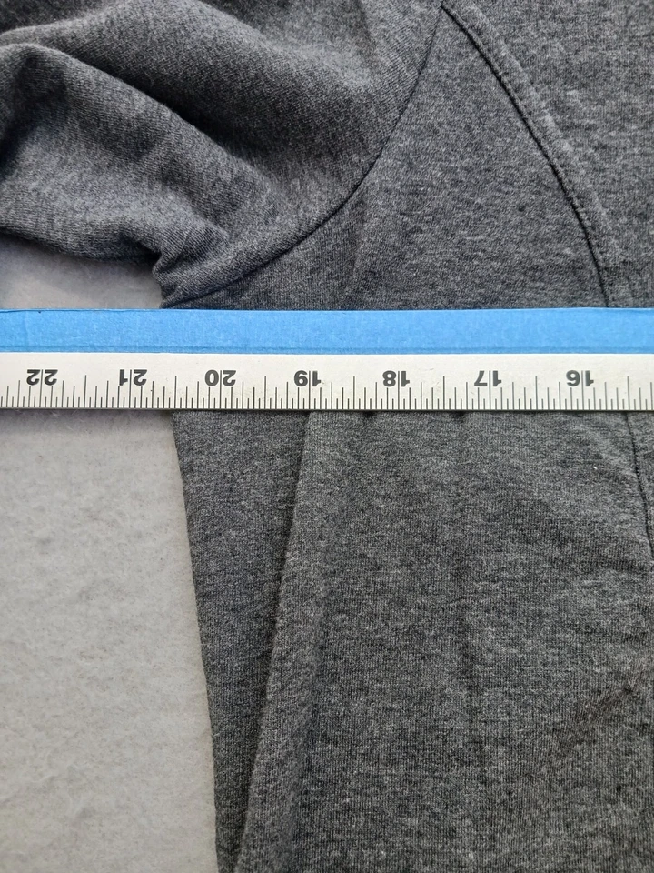 Vestido D&co Active Shift L Gris Carbón Bolsillos Manga 3/4 Mezcla Algodón Foto 4 de 4