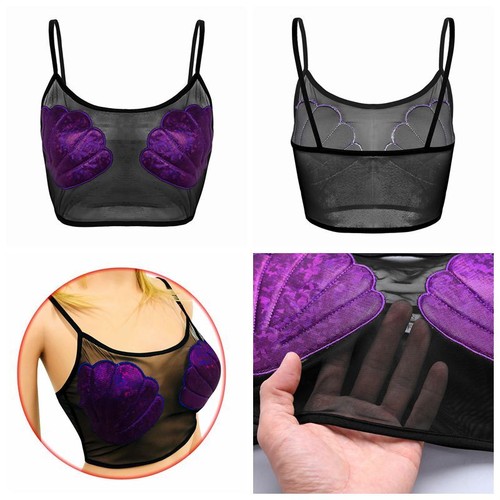 UK Women Belly Dance Outfit Bra Top Bloomers Pants Sets Costume Dancewear - Picture 85 of 91