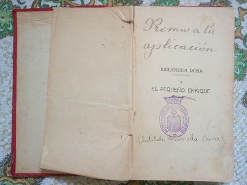 Libro antiguo - El pequeño Enrique - Cristóbal Schmid - Imagen 3 de 5