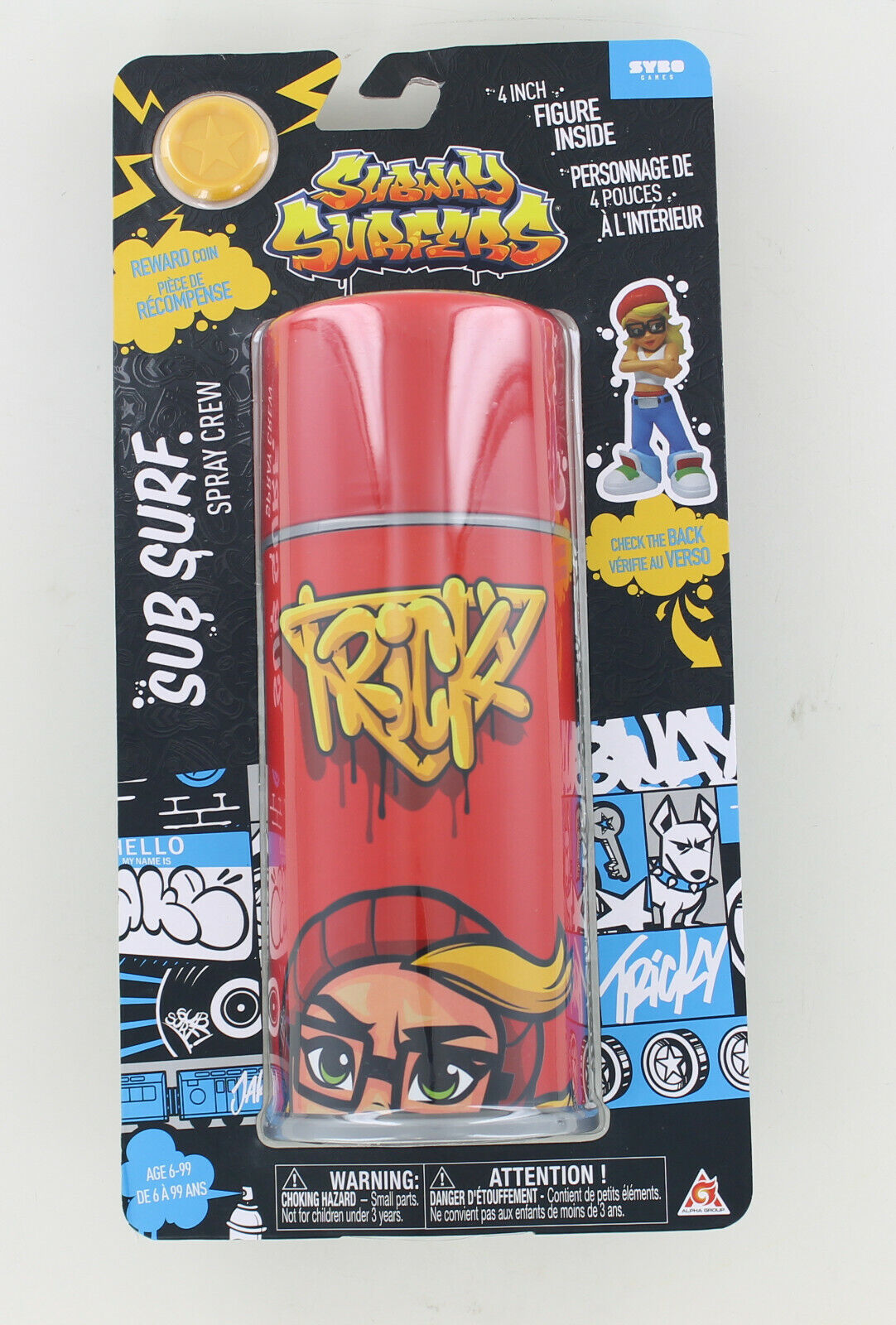 Subway Surfers - Sub Surf Spray Crew - Tricky Action Figure (4) – Zerg  Toys and Collectables