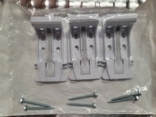 3 EA HUNTER DOUGLAS SILHOUETTE SHADE BRACKETS KIT 9110 BRAND NEW