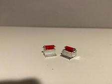 2 Chrome Dcp 164 379389 Peterbilt Steps With Red Air Tank 2 Chrome Dcp 164 379389 Peterbilt Steps With Red Air Tank