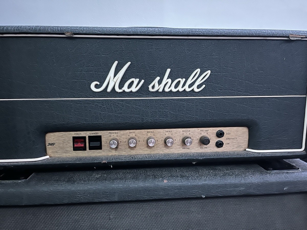 Marshall JMP 2203 Mk2 Master Model 100W Valve Amp Head 1977 (PRE 