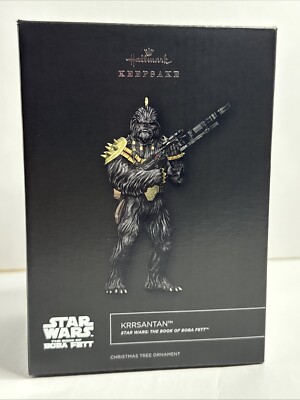 2023 SDCC Krrsantan Star Wars Book Of Boba Fett Hallmark Ornament NYCC