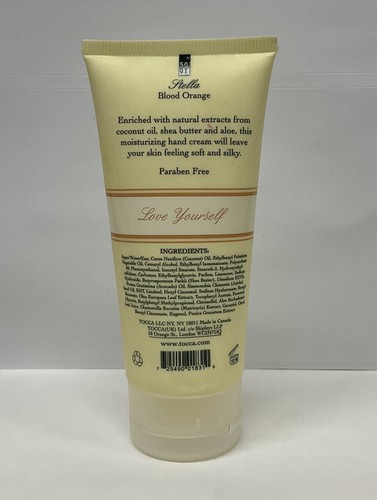 TOCCA Hand Cream Stella Blood Orange 2 oz / 60 ml - Picture 2 of 2