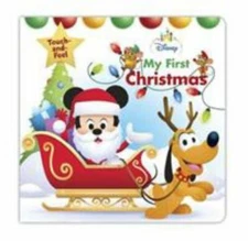 Disney Baby My First Christmas (Disney Touch and Feel) - Board book - GOOD