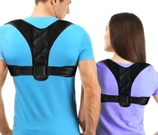 Adjustable Back Posture Corrector Brace for Shoulder Pain Relief and Support
