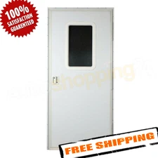 AP Products 015-217721 32" x 72" White Square Entrance Door RH
