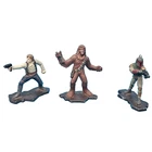 1994 Star Wars DIE CAST 3 Figures COLLECTOR'S SET Action Masters Kenner Loose