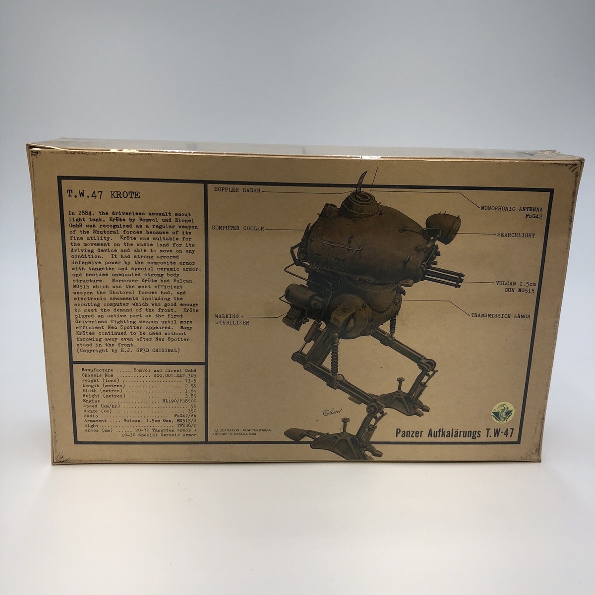NITTO 1/20 Vintage Kit KROTE S.F.3.D ORIGINAL Maschinen NITTO 1/20 Vintage Kit KROTE S.F.3.D ORIGINAL Maschinen