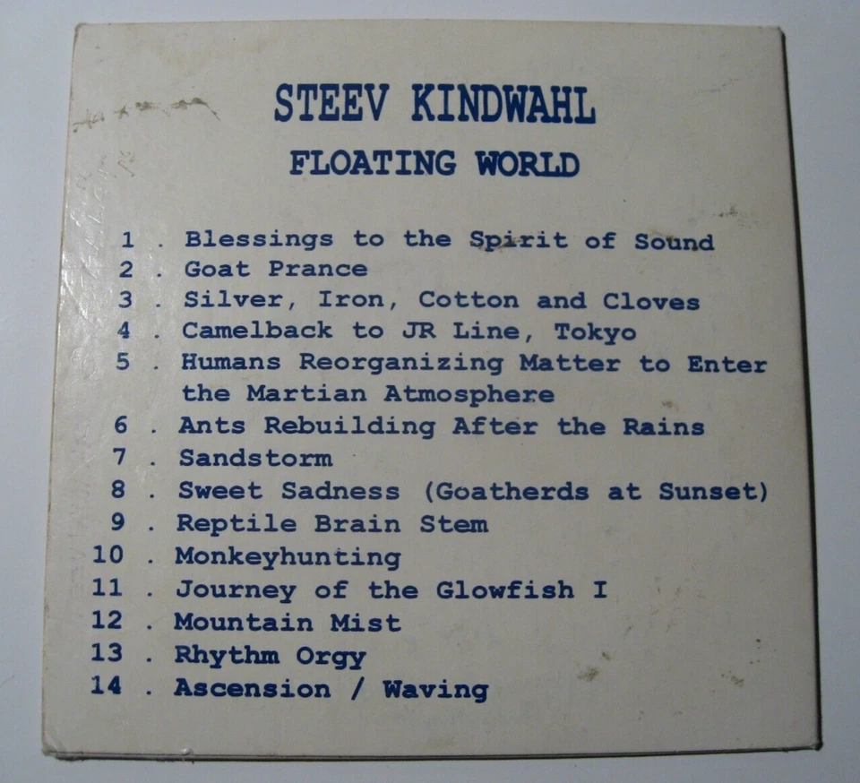 Steev Kindwahl, Floating World, CD - Bild 2 von 4
