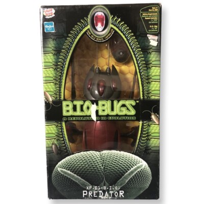 BIO Bugs PREDATOR / ACCELERAIDER Robot Remote Control Wow Hasbro XP.01-B.I.O.!