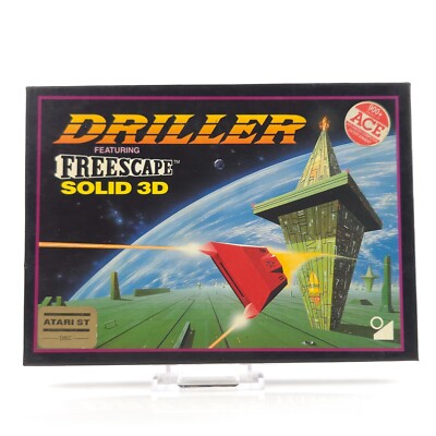 Atari ST STE Spiel : Driller featuring Freescape Solid 3D - Diskette OVP