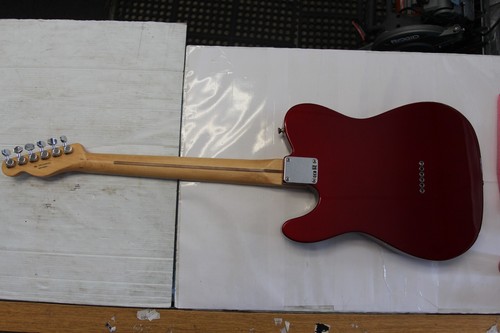 Fender Mexico Standard Telecaster Candy Apple Red Used 2014 Alder TESTED!! - Picture 3 of 24
