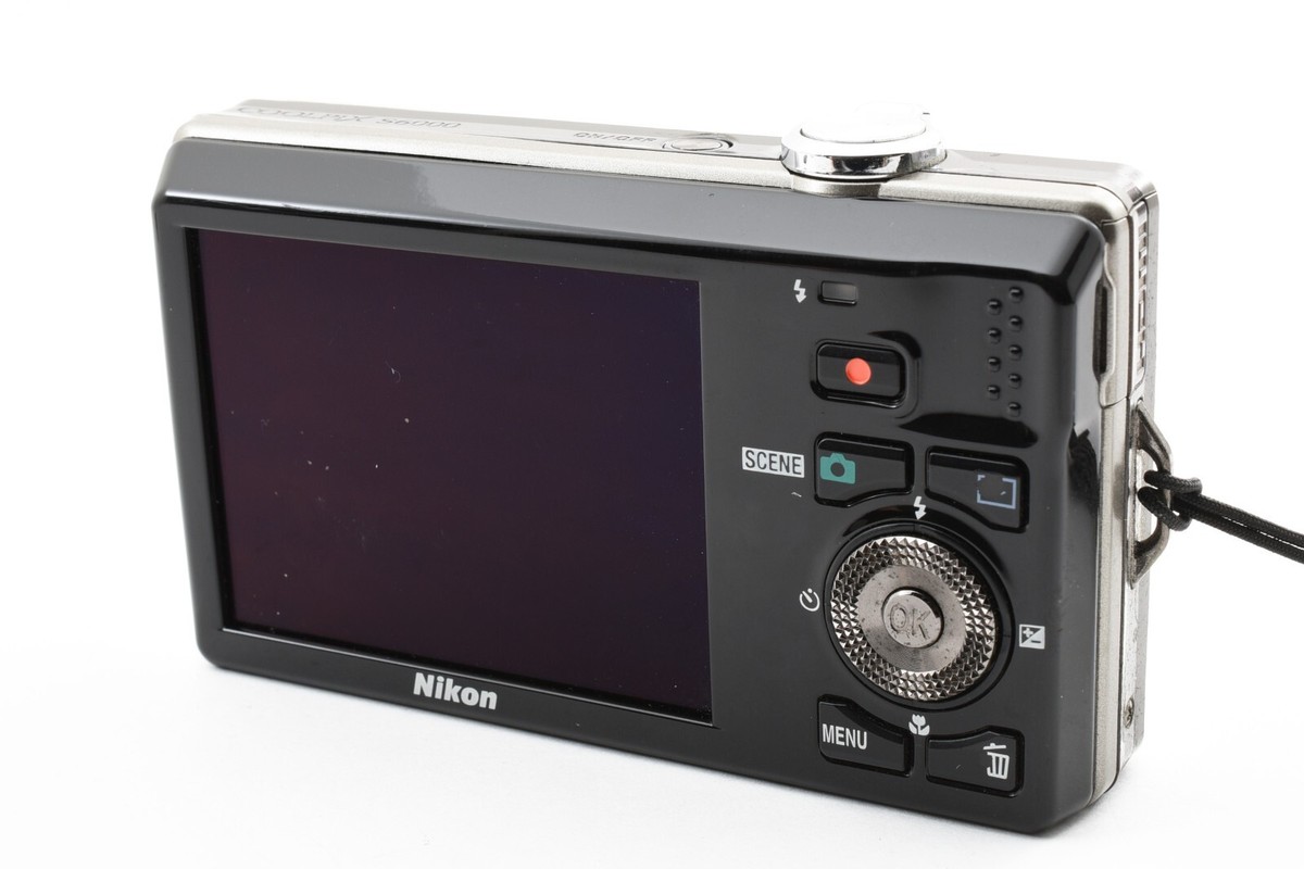 Nikon Coolpix S6000 Digital Camera 14.2MP Zoom Silver JAPAN Nikon Coolpix S6000 Digital Camera 14.2MP Zoom Silver JAPAN