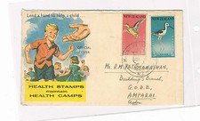 Nouvelle-Zélande FDC Le Minr. 386+387 Sur Lettre Après Ceylan