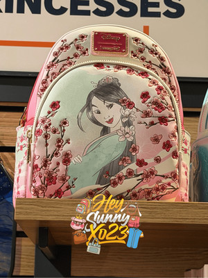 Loungefly Disney Mulan Cherry Blossom Mini Backpack