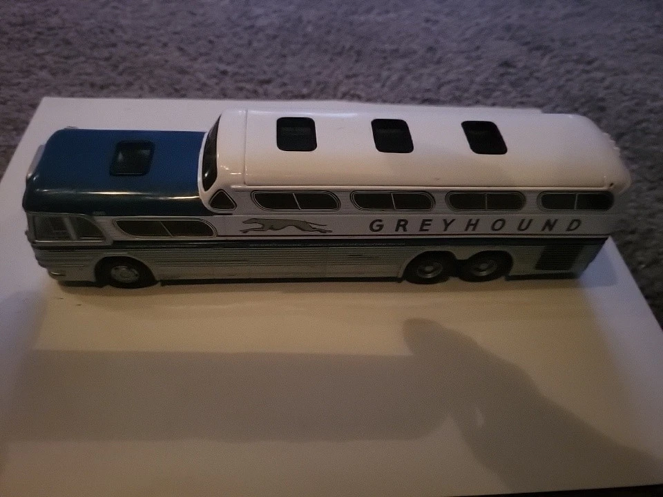 Vintage Greyhound Super Scenic Cruiser, #4343, Philadelphia, EX C ByCorgi - Image 2 of 4