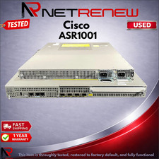 Cisco ASR1001 ASR 1001 Services Router -Dual PSU