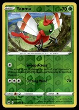 Pokemon TCG Card Crown Zenith 008/159 Reverse Holo Yanma