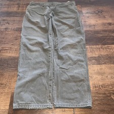 Vintage streetwear style Canvas Green Dickies Carpenter Workwear Pants. 40 X 32