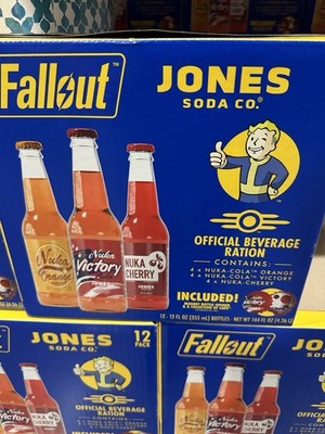 2 Pack Bundle Fallout Jones Nuka Victory 12 Pack With Collectible Popcorn Bucket