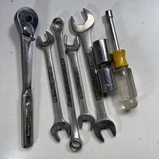 Craftsman Tool Lot Of 8 Tools Ratchet Sockets Wrenches