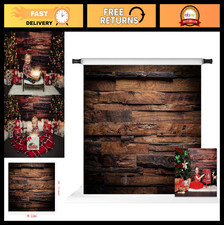7x5ft Vintage Brown Wood Photography Backdrop - Rustic Retro Shiplap Background